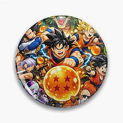 Dragon Ball Z Epic Illustration Pin