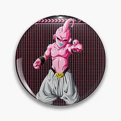 Majin Boo Dragon Ball Anime Character Artwork Pin