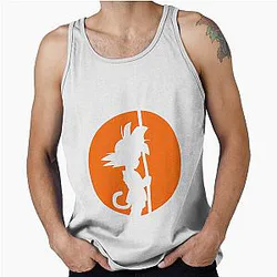 Dragon Ball Goku Sticker Design Tank Top