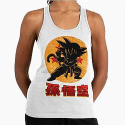 Epic Son Goku Dragon Ball Anime Character Racerback Tank Top