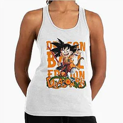 Dragon Ball T-Shirt Design Racerback Tank Top