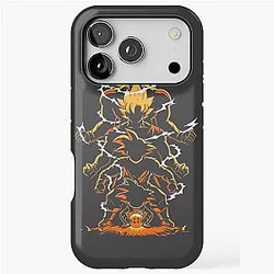 Epic Anime-Inspired Dragon Ball Z Style Design by thoangdx iPhone Case