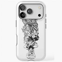 Dragon Ball Goku Evolution Shenron Vegeta Vertical Art Case