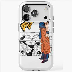 Epic Dragon Ball Z Battle: Goku vs Frieza Action Scene iPhone Case