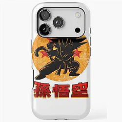 Epic Son Goku Dragon Ball Artwork Featuring Iconic Anime Character iPhone Case