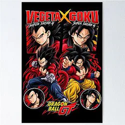 Dragon Ball GT Super Saiyan Poster