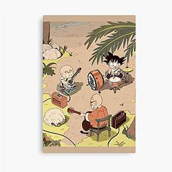 Dragon Ball Jam Sesh Canvas Print
