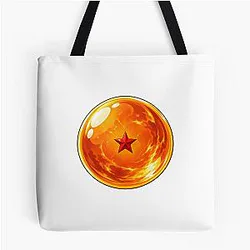 One Star Dragon Ball Tote Bag
