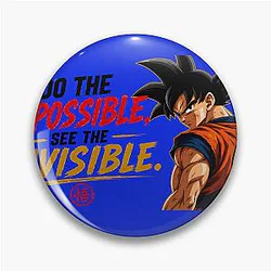 Dragon Ball Z Gym Design Pin
