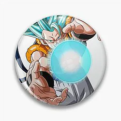 Custom made SSJ3 Goku Dragon Ball Z Pin
