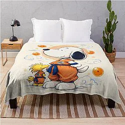 Dragon Ball Goku Throw Blanket