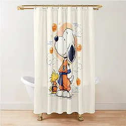 Dragon Ball Goku Shower Curtain