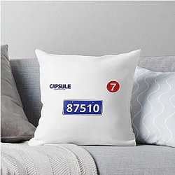 Dragon Ball Manga Volume 7 Throw Pillow