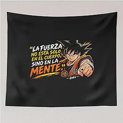 Goku Saiyan Warrior Dragon Ball Anime Tapestry