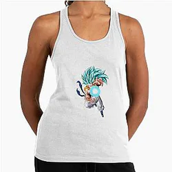 Custom Made SSJ3 God Mode Goku Dragon Ball Z Tank Top