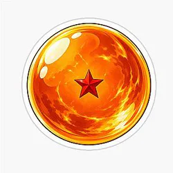 One Dragon Ball Sticker