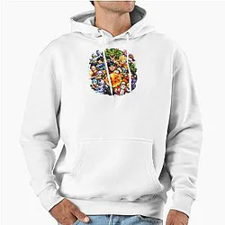 Dragon Ball Z Epic Illustration Pullover Hoodie