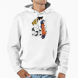 Epic Dragon Ball Z Battle Goku vs Frieza Action Scene Pullover Hoodie