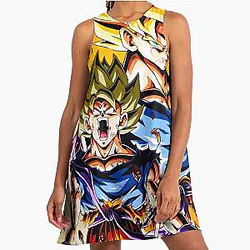 Goku Super Saiyan Dragon Ball Z Anime Dress