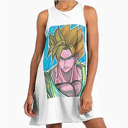Dragon Ball Fanart by OGB95 A Line Dress