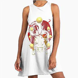 Epic Dragon Ball Z Son Goku Collection Featuring Iconic Anime Artwork Dress