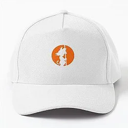 Dragon Ball Inspired Goku Sticker Design Baseball Cap