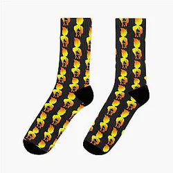 Dragon Ball Z Inspired Son Goku Collection Artwork by Thoangdx Socks