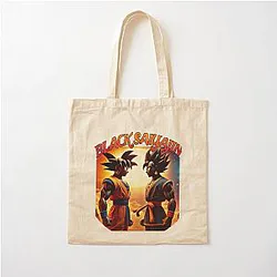 The power of black saiyans. The universe of dragon ball has infinite possibilities Cotton Tote Bag
