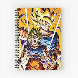 Goku Super Saiyan Dragon Ball Anime Notebook