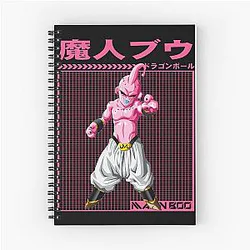 Majin Boo Dragon Ball Anime Character Spiral Notebook