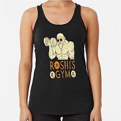 dragon ball,anime,dragon ball z,goku,manga,dbz,db,anime dragon ball,japan,dbs,ball,roshi,gym,fitness,workout,dragon ball z workout,anime workout  Racerback Tank Top