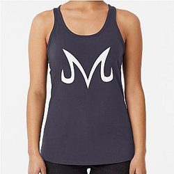 Logo Majin Vegeta Perfect GiftDragon ball z Racerback Tank Top