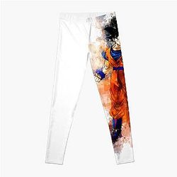 Goku - Dragon Ball Z watercolor Leggings