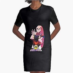 t-shirt sticker cover dragon ball z Graphic T-Shirt Dress