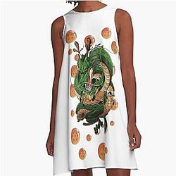 DRAGON BALL DESIGN / GOKU PHONE CASE /GOHAN PHONE CASE / DRAGON BALL Z PHONE CASE A-Line Dress
