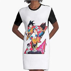 dragon ball z  Graphic T-Shirt Dress
