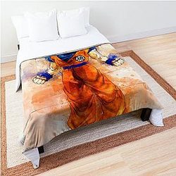 Goku - Dragon Ball Z watercolor Comforter