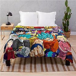 Dragon Ball Z Throw Blanket