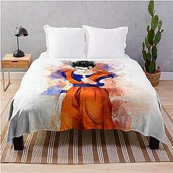 Gohan - Dragon Ball *watercolor* Throw Blanket