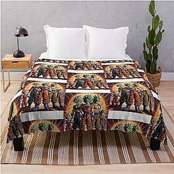 Copie de Dragon Ball Z Fathers Day Graphic(1) Throw Blanket
