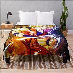 Goku Dragon Ball Super Throw Blanket