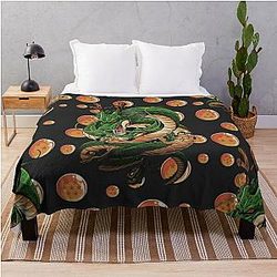 DRAGON BALL DESIGN / GOKU PHONE CASE /GOHAN PHONE CASE / DRAGON BALL Z PHONE CASE Throw Blanket