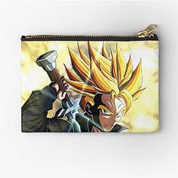 Future Trunks Dragon Ball Artwork For Otaku Zipper Pouch