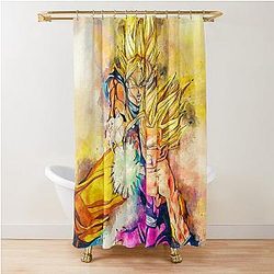 Dragon Ball Gohan Shower Curtain
