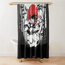 Dragon Ball Anime and Manga Shower Curtain