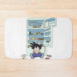 VIntage Goku attack the fridge - Dragon Ball 2023 Bath Mat