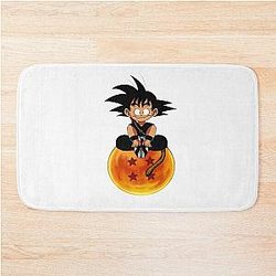 Anime Dragon ball--gohan Bath Mat