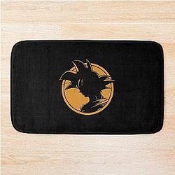 Vegeta Goku Super Dragon Ball Z yellow Bath Mat