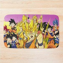 Dragon Ball Z - Goku Super Saiyan All Forms Bath Mat