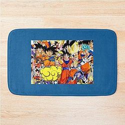 Dragon Ball Mask Bath Mat